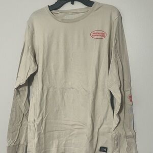 Mountain Hardwear Cream Long Sleeve Tee